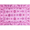 thumbnail image 1 of Ahgly Company Indoor Rectangle Oriental Pink Traditional Area Rugs, 2' x 5', 1 of 4