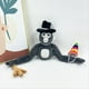 thumbnail image 3 of Caliente Tag Monke Peluche Juguete Suave Relleno Anime Decoración del Hogar Muñecas Kawaii Almohada Año ,e, 3 of 5