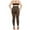 Black, variant on Women's Plus Size 220g Fleece Lined Pantyhose, Faux Sheer Thermal Tights for Winter, Opaque Warm Leggings with Tummy Control, Body Shaping Cold Weather Stockings-Black