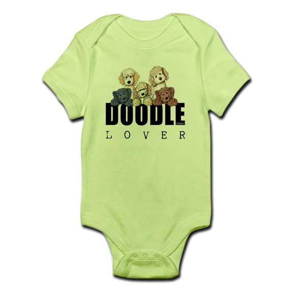 CafePress - Doodle Lover Infant Bodysuit - Baby Light Bodysuit