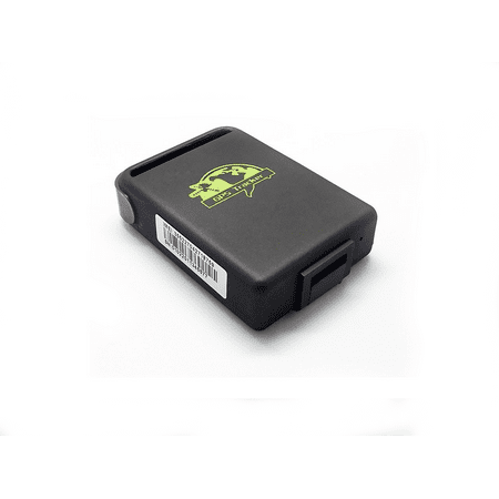 TK102 Mini RealTime GPS Tracker GSM GPRS System Vehicle Tracking Device Spy Vehicle Real time Tracker For GSM GPRS GPS System Tracking Device(Black )
