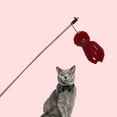 thumbnail image 3 of Flmtop Cat Stick Funny Interactive Plush Simulation Octopus Cat Teaser Wand Training Toy for Kitten, 3 of 11