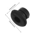 thumbnail image 2 of LOLIPPYY 300Pcs Pegboard Hook Stabilizing Rubber Locks Black Fasteners for Versatile Home Organization, 2 of 8