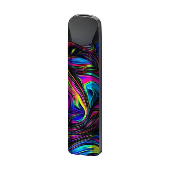 KQJQS Electric Lighters Rechargeable,Ultra-Thin USB C Windproof Plasma Lighter with LED Indicator Light for Cigar Cigarette,Rainbow