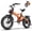 EK6-MAX-Orange, variant on 20" Fat Tires Folding E-bike for Adults, 1500W Motor 8-Speed E-Mountain Bike, 48V 40Ah Built-in Battery Dirt Sand Snow All Terrain Commuter