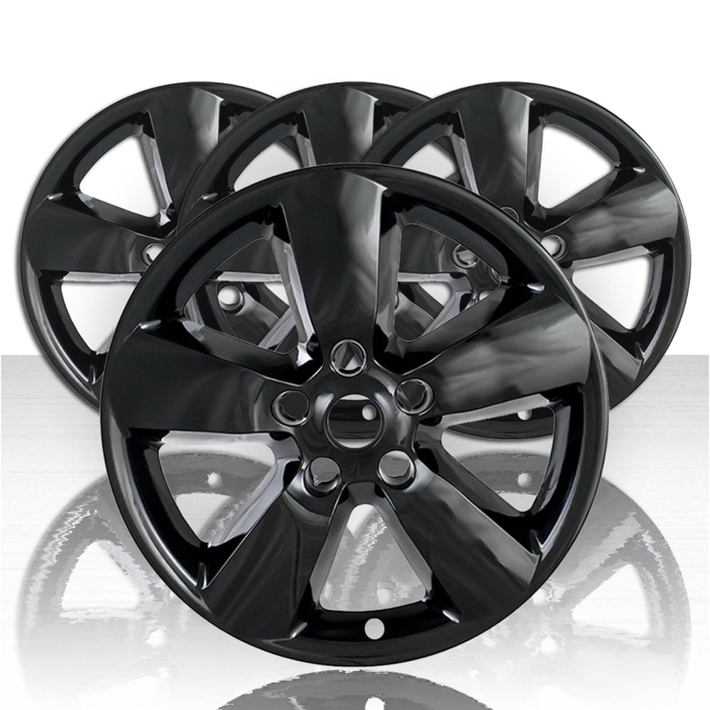for 2008-2013 Dodge RAM 1500 Set of 4 20" Gloss Black Wheel Skins 