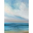 thumbnail image 2 of Parent, Joanne 25x32 White Modern Wood Framed Museum Art Print Titled - Cove Walk I, 2 of 4