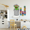 thumbnail image 2 of Oscar The Grouch Adhesive Muppet Multi-colored Alphabet Cubes Vinyl Home Wall Art Decoration Sticker - 25" x 25" Kids Bedroom Sesame Street Educational Kids TV Show Design Living Room Wall Decal, 2 of 5