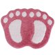 thumbnail image 1 of Alfombra de baño Antideslizante, Alfombra de Ducha para baño con pies Grandes, Alfombra Peluda, Alfombra absorbente para el Piso, Felpudo (48 * 67 CM, Rosa) ER, 1 of 5