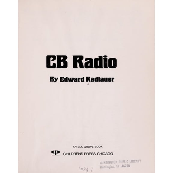Pre-Owned CB Radio 9780516074689