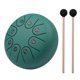 thumbnail image 3 of Tambor de acero de 6 pulgadas, 8 tonos en clave de Sol, ideal para meditación y educación musical. Incluye baquetas, bolsa, paño de limpieza, libro de música y calcomanías. Material de acero al, 3 of 6