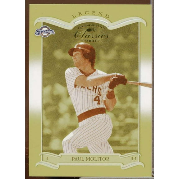 Paul Molitor LGD Card 2003 Donruss Classics #144
