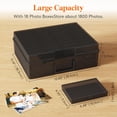 thumbnail image 3 of Inner Photo Storage Box ” x ” Photo Case Clear Craft Keeper Plastic Organizer Boxes for Seed Cards Stickers Crayon Beads Jewelry, 3 of 9