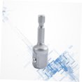 thumbnail image 3 of MERRYHAPY impact wrench drill adapter Socket Adapter Silver 1Set for Handyman Installations, 3 of 8