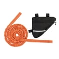 thumbnail image 1 of Cuerda de remolque para bicicleta de 2,5 metros (8,2 pies), correa elástica para subir cuestas. Naranja, 1 of 9