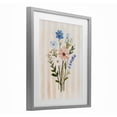 thumbnail image 2 of Stupell Industries Cottage Cream Stripe Florals Gray Framed Print Under Glass, 13 x 16, by The Prints Vibe, 2 of 8