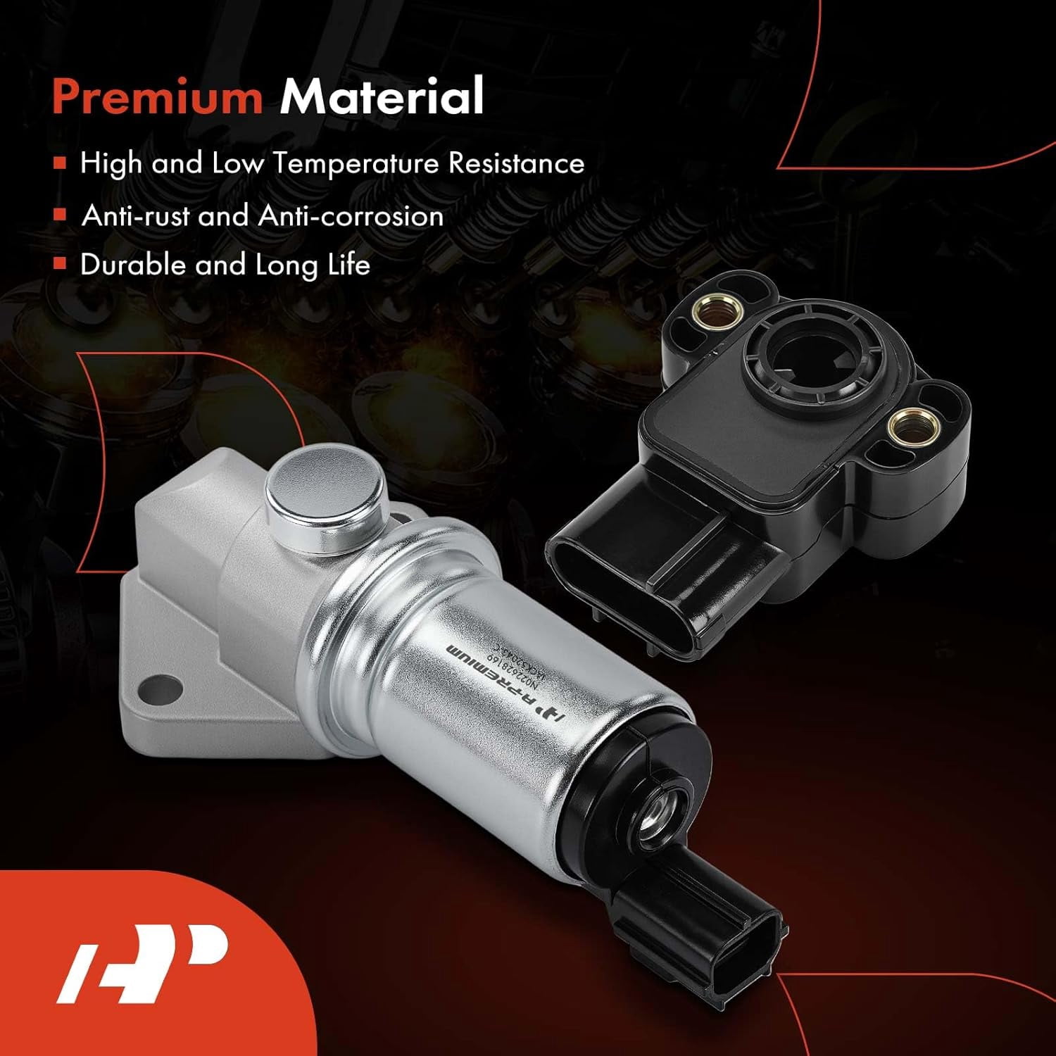 A-Premium Idle Air Control Valve IAC + Throttle Position Sensor TPS Compatible with Ford F-150 1997-2003, F-150 Heritage 2004, F-250 1997-1999, Expedition 1997-2004, E-250/E-350 Econoline & Lincoln