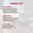 thumbnail image 2 of Cableado de radio de coche RED WOLF para Dodge Dakota Chrysler 300 Jeep Grand Cherokee 2008-2010, 2 of 7
