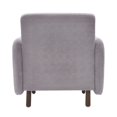 thumbnail image 5 of Elle Decor Natalie Arm Chair in Light Gray, 5 of 7