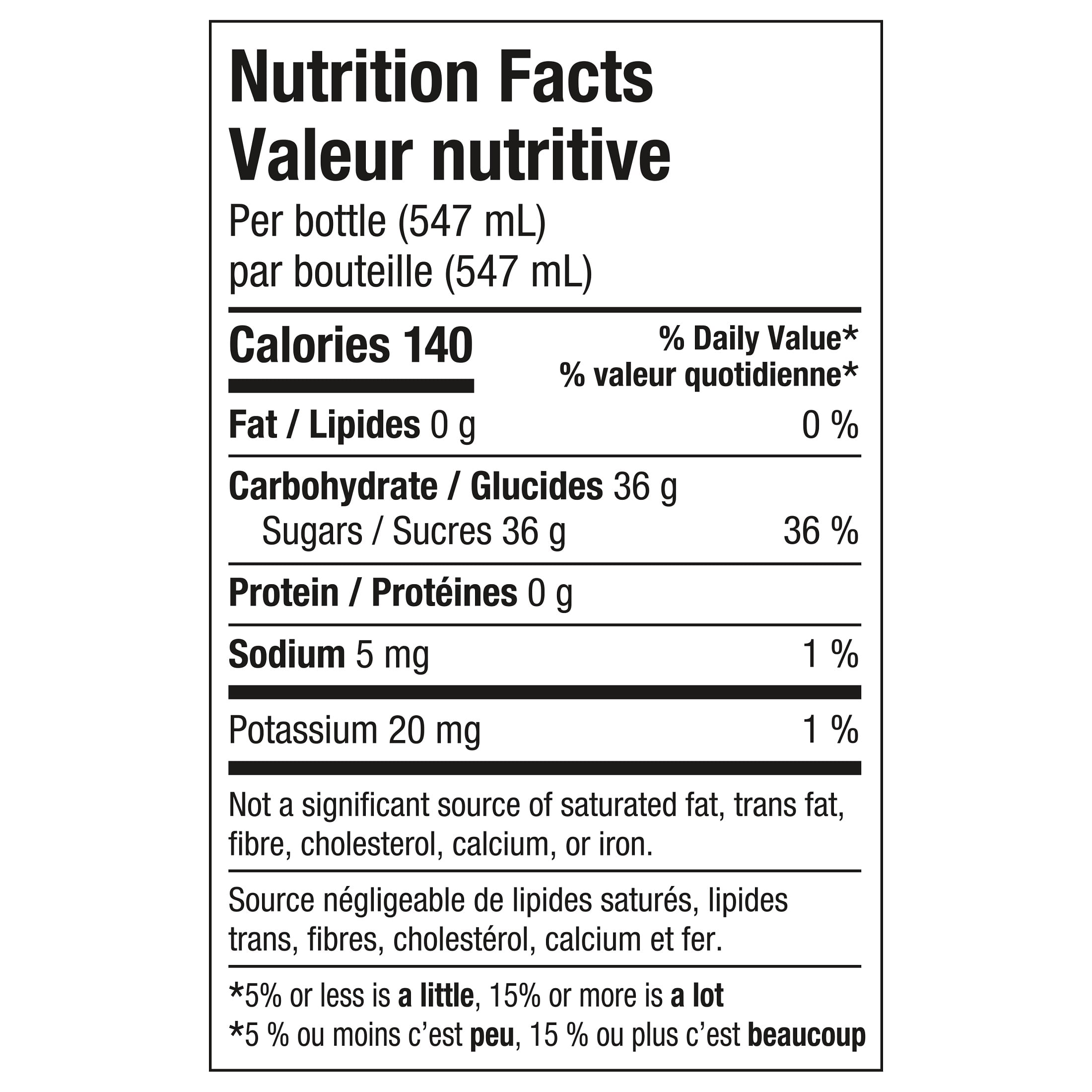 Thé glacé Pure Leaf® à la mûre 547 mL, bouteille