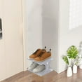 thumbnail image 2 of YiJuHui 1pcs Space-Saving Stackable Shoe Rack with Ventilated Shelves, Easy Assembly Storage Organizer for Entryway Closet Bedroom 27x26x16.5cm, 2 of 6