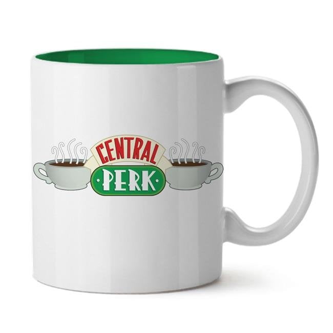 Friends Coffee Mug Cappuccino Cup Central Perk White Ceramic Mugs Christmas Gift