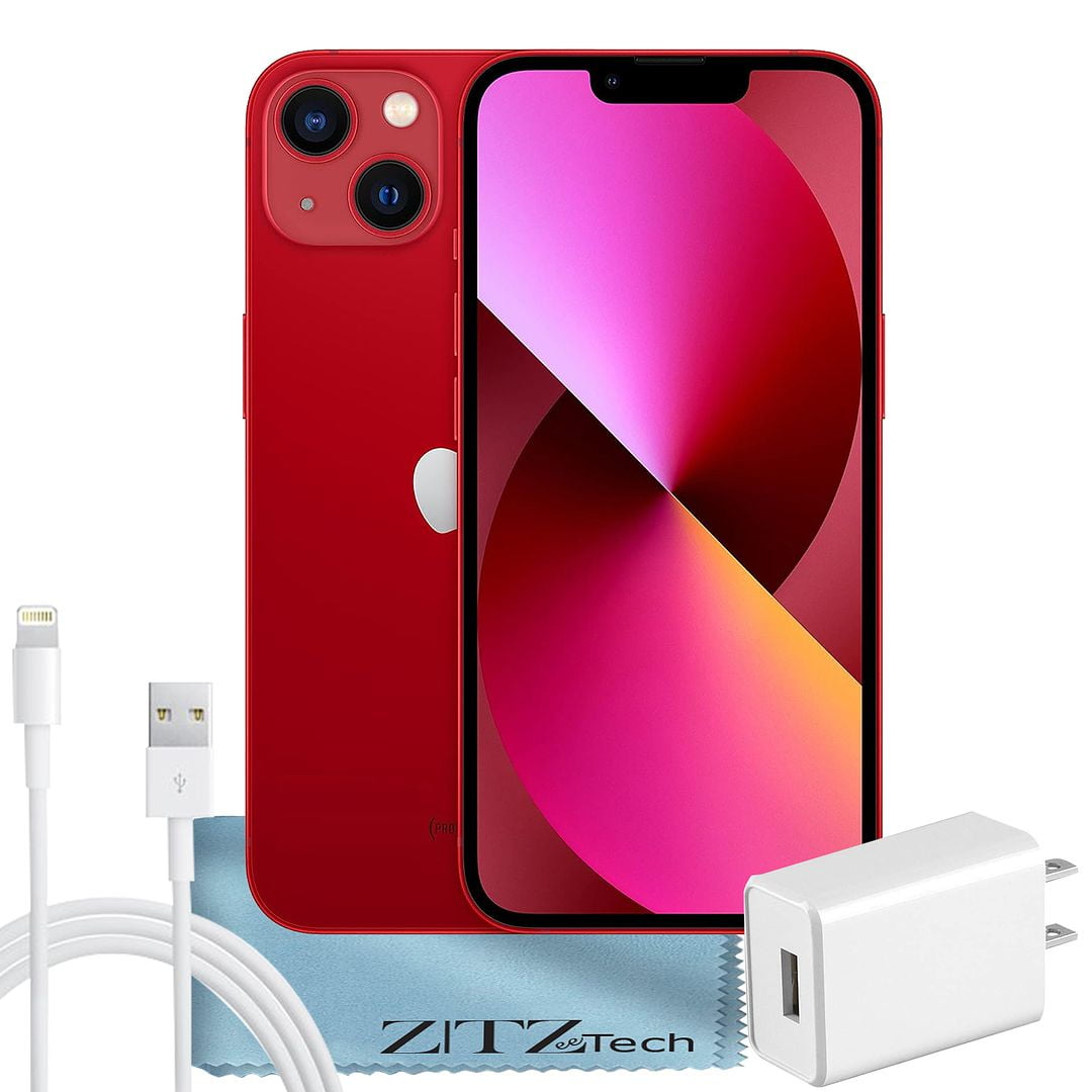 Apple iPhone 13, 128GB, Red - Unlocked - Certified