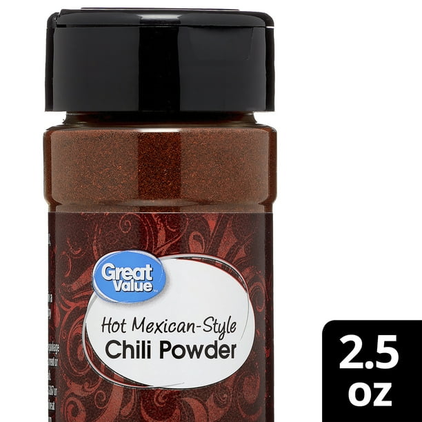 Great Value Hot MexicanStyle Chili Powder, 2.5 oz