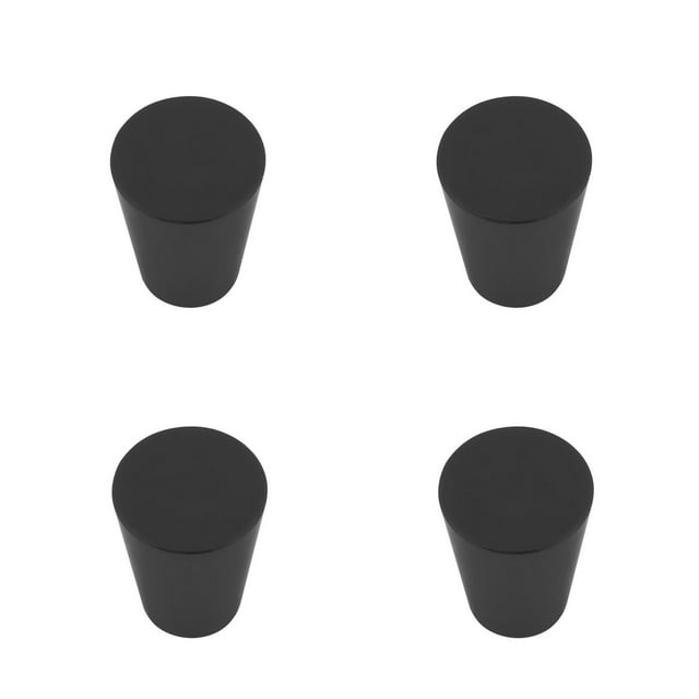Era Peg Knobs 4-Pack Matte Black
