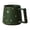 Green, variant on Large Ceramic Mug with Handle Golden Polka Dots Coffee Mug Home Commercial Use Drinking Cup