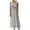 Gray formal dresses for women, variant on Wycnly Formal Dresses for Women Sleeveless Crewneck Dandelion Print Summer Long Dresses Casual Loose Swing Cotton Linen Tunic Tank Maxi Dress Black m Under $5