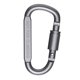 thumbnail image 5 of Escalada 2 uds D-ring bloqueo mosquetón Clip colgante gancho hebilla EDC herramientas (negro), 5 of 6