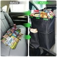 thumbnail image 5 of Car Trash Can, 3.5 Gallons Car Garbage Can, Foldable Car Trash Bag Hanging with Storage Pockets, High Quality Car Trash Bin, Leakproof Car Organizers and Storage Accessories for Auto Outdoor Camping, 5 of 7