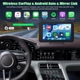 thumbnail image 2 of Podofo 4.7" HD 1280 * 720 Portable Car Stereo with Wireless Apple CarPlay Android Auto Live Navigation, Voice Control, 2 of 9