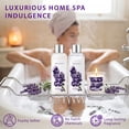 thumbnail image 4 of Bath Gift Sets for Women, 7Pcs Lavender Spa Gift Baskets, Beauty Body Care Kits for Birthday Christmas Day Gifts Idea for Her Mom, 4 of 9
