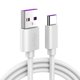 thumbnail image 4 of Cable de datos de 5 A, carga súper rápida de 6 A, adecuado para teléfonos móviles Apple, Android, Voop, Samsung, línea de carga USB, 4 of 6