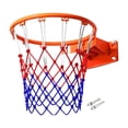 thumbnail image 1 of Aro de baloncesto con tornillos, juguete estable, suministros, equipo, aro de baloncesto, fácil instalación para entrenamiento, deportes al aire libre Diámetro para niños 35cm, 1 of 8