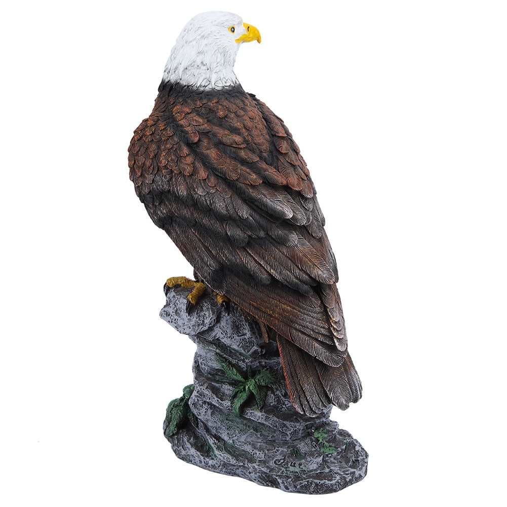 Backyard Eagle Bird Metal Animal Simulation Animal Bird Ornament Garden Statues 