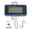 Blue, variant on NFTIGB Industrial Hanging Scale, 500kg / 1100 lbs Heavy Duty Digital Crane Scale with Large LCD Display and Hooks, Ideal for Construction Fishing Outdoor, 5.8 inches / 14.8 cm Compact Scale - Blue