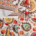thumbnail image 5 of Oval Tablecloth 52x70 Inch, Vintage Boho Floral Oval Table Cloth, Waterproof Wrinkle Free Oval Table Cover for Indoor Outdoor Kitchen Dinning Room, 5 of 6