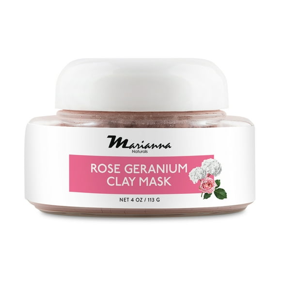 Marianna Naturals Rose Geranium Clay Mask