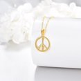 thumbnail image 5 of 14K Solid Gold Star of David Necklace for Women Pentagram Necklace Pendant Birthday Christmas Mothers Day Jewelry Gifts for Mom Wife, 5 of 10