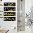 thumbnail image 2 of 4 Pieces of Bathroom to Relax, Soak and Breathe, Wall Art, Wooden Hanging Sign, Rural Retro Farmhouse, 2 of 6