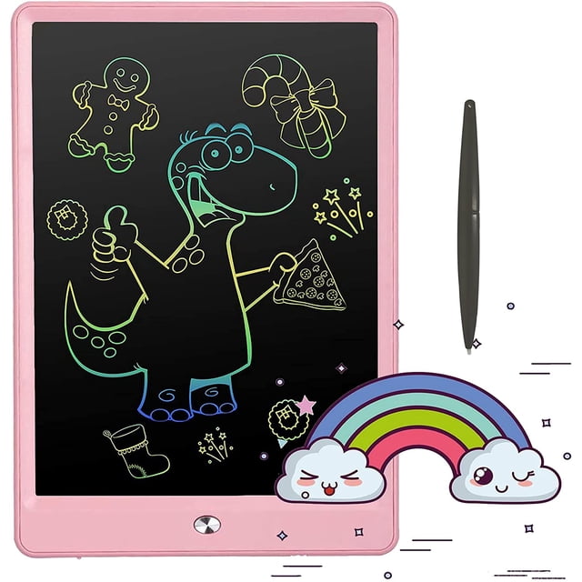 MGFED 10 Inch LCD Writing Board Blue Color Graffiti Drawing Tablet
