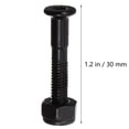 thumbnail image 2 of EeaseCA 40 Sets Skateboard Hardwares Set Replacement Parts Black Mounting Bolts Set, 2 of 7