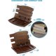 thumbnail image 4 of regalo para hombres Soporte para teléfono de escritorio de madera Organizador multifuncional de madera con ganchos Regalo de Navidad para hombres Regalo de esposo esposa Regalo de cumpleaños Regalo de, 4 of 5