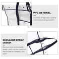 thumbnail image 2 of BESTONZON Clear Large Poster Storage Bag Poster Storage Container Convenient Drawing Board Carrier, 2 of 6