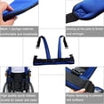 thumbnail image 3 of Sil de ruedas Cinturón de seguridad Mal elástica Restricción transpirable Cintura Soporte pa espalda pa pacientes mayores nés Zulema Cinturón de seguridad para silla de ruedas, 3 of 8