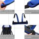 thumbnail image 3 of ajustable para silla de ruedas, sujeción elástica en la cinturo, tirantes para la espalda, correas del arnés, para ancianos,, 3 of 9