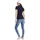 thumbnail image 4 of Polo Tommy Hilfiger para mujer, azul marino, corte ajustado, talla L, 4 of 6